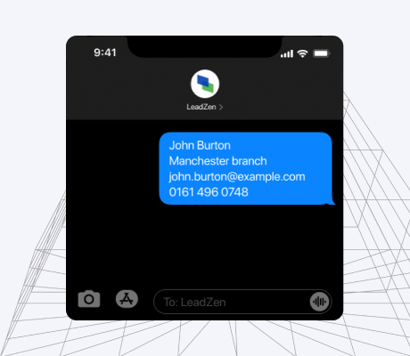 Customer details text